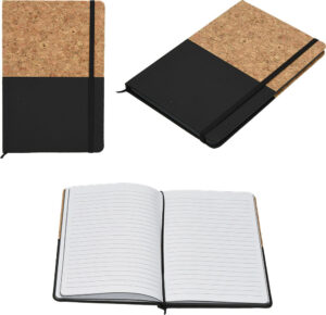 9003007 Notes Corc Color A5 pluto PU 96 str. s gumicom, 14x21x1 cm P12/96