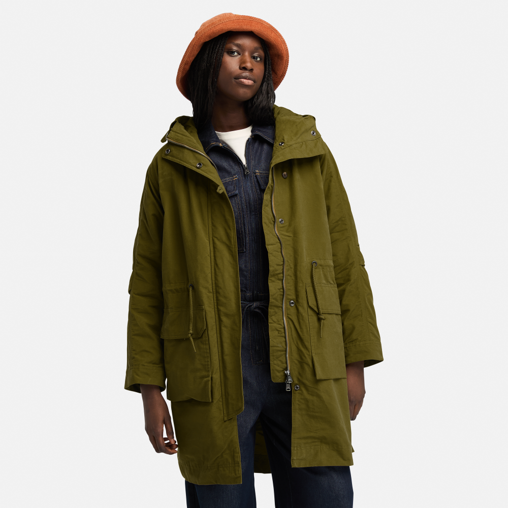 TB0A5ZRK3021Z Timberland Parka 2-IN-1 CITY zelena XS