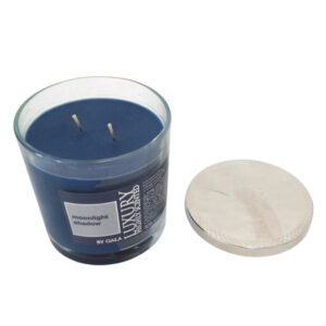 21224 SVIJEĆA MIRISNA U STAKLENOM SVIJEĆNJAKU S POKLOPCEM 10 cm – MOONLIGHT SHADOW